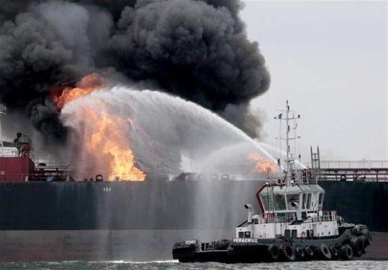 انتشار اخباری از انفجار 2 نفتکش در دریای عمان