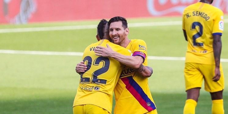 پیروزی بارسلونا در خانه وایادولید با رکوردزنی مسی