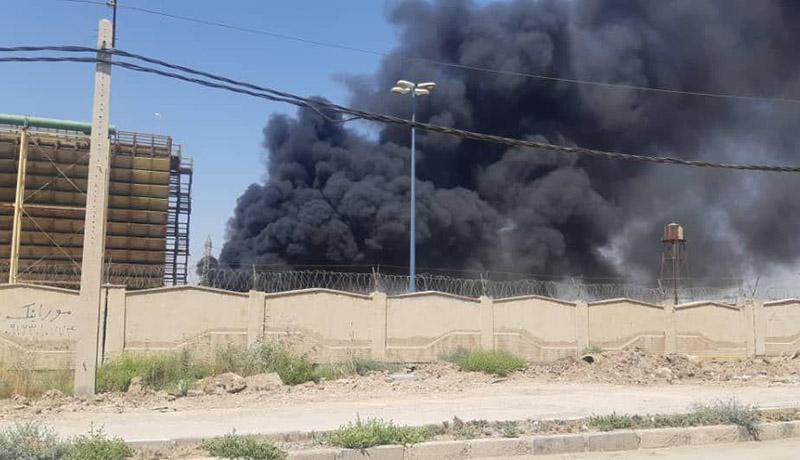 وقوع انفجار در نیروگاه شهید مدحج اهواز