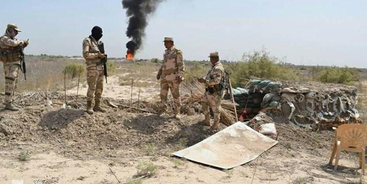 انهدام یک خودروی بمب گذاری شده و چهار مخفیگاه داعش در صلاح الدین عراق