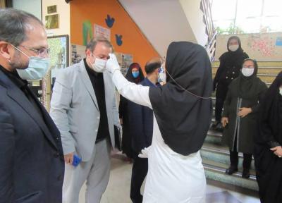 بازدید معاون فرهنگی دانشجویی دانشگاه آزاد اسلامی از مدارس سمای تهران