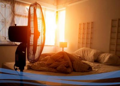 20 راه حل برای خواب بهتر در گرمای تابستان